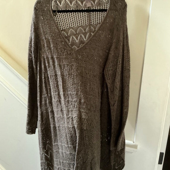 Oversized brown sweater - Picture 3 of 6